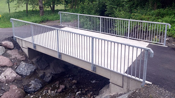 Erneuerung Brückentragwerk, Bergelebach Foto: Erneuerung Brückentragwerk, Bergelebach